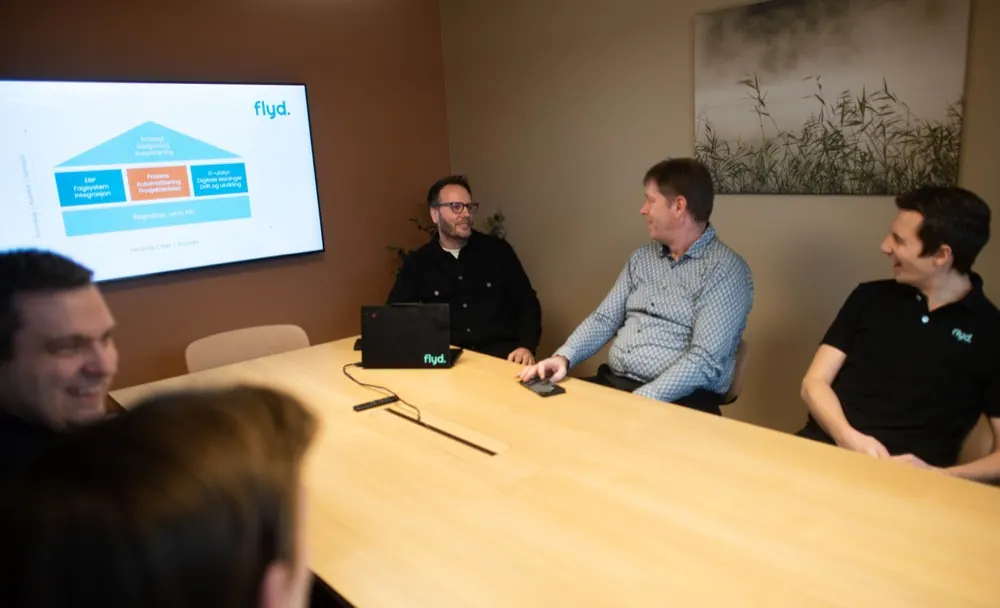 Flyd-teamet i arbeid